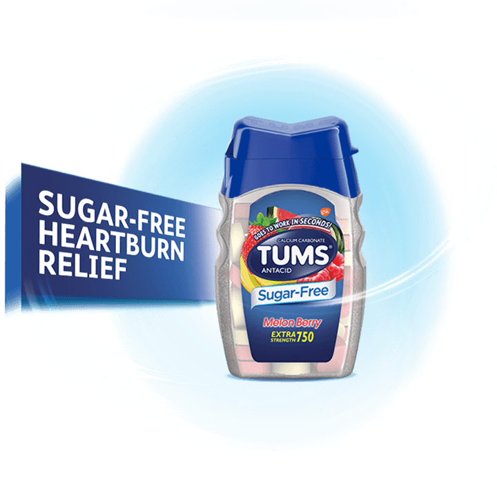 Sugar Free Antacid for Heartburn TUMS Sugar Free Antacid for Heartburn TUMS