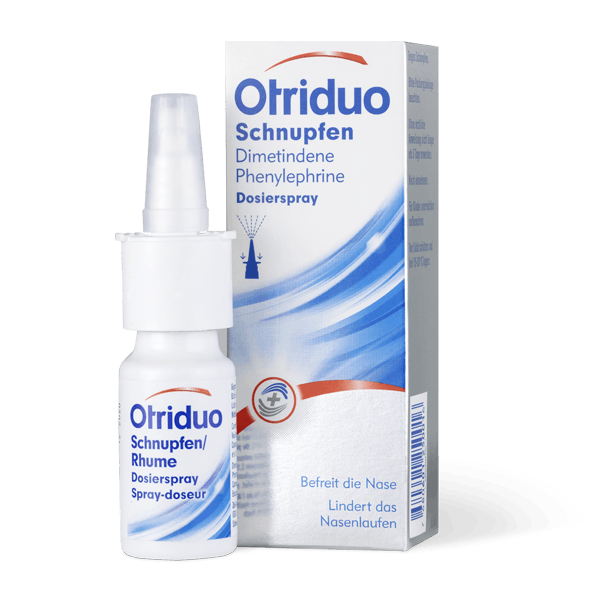 Otriduo-Schnupfen Ein Fläschchen Otriduo Schnupfen