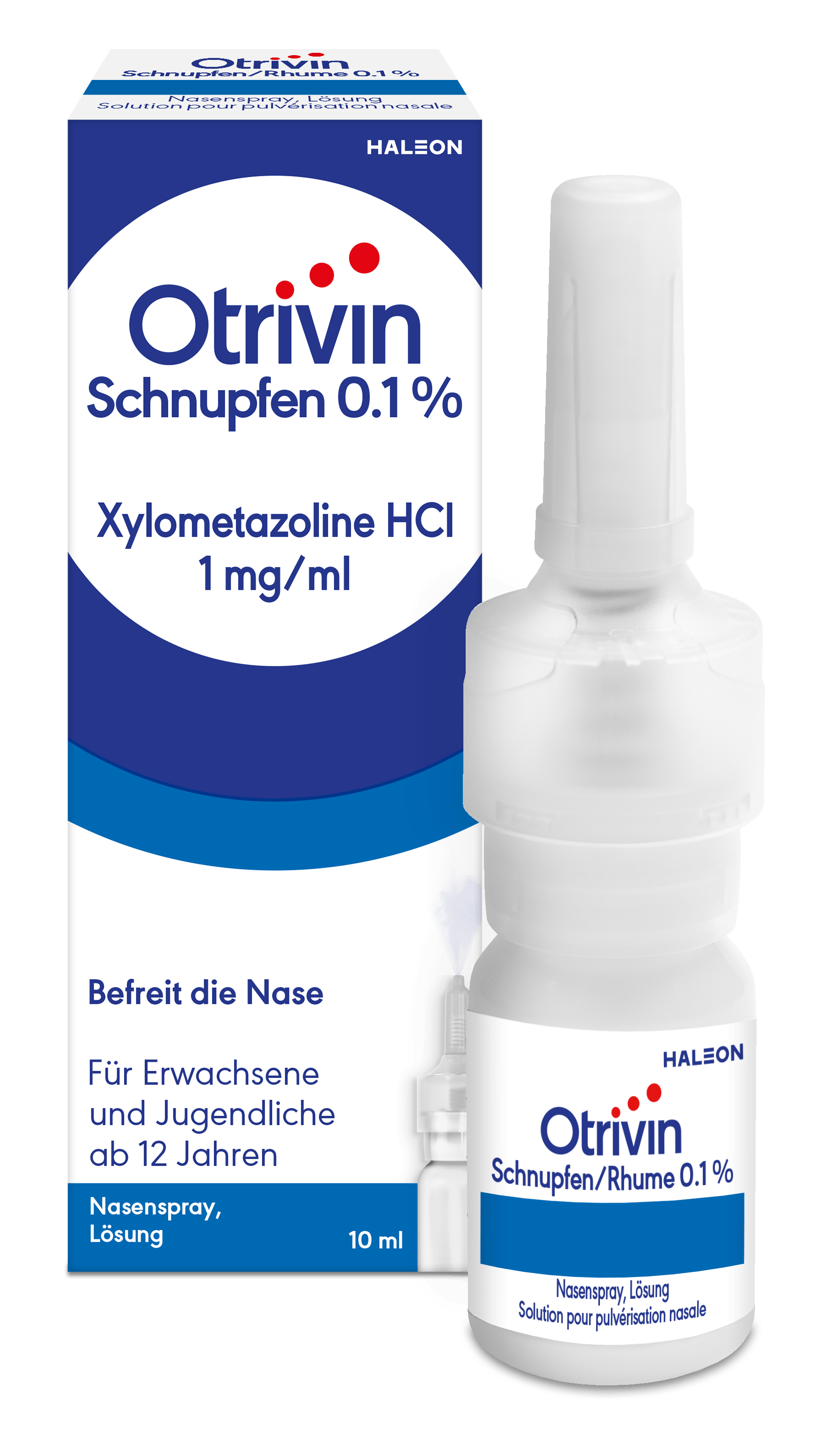 Otrivin Schnupfen 0.1% Ein Fläschchen Otrivin Schnupfen 0.1%