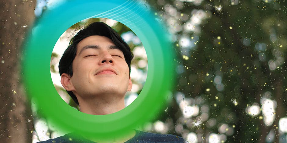 Breating easily outdoors Breathe easily by washing away impurities in the nose