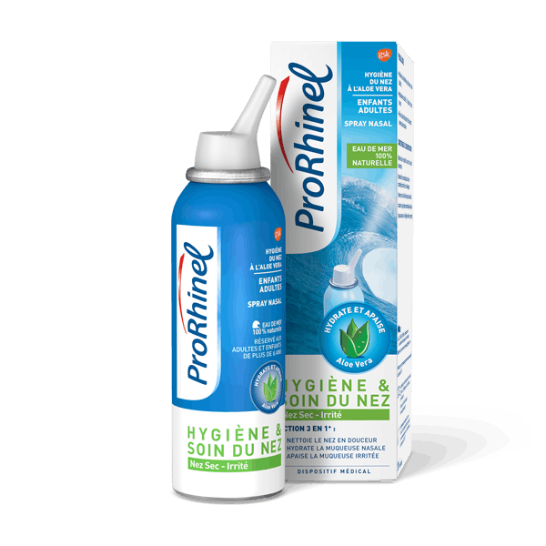 En savoir plus sur ProRhinel aloe vera pour enfants et adultes Spray nasal ProRhinel aloe vera pour enfants et adultes