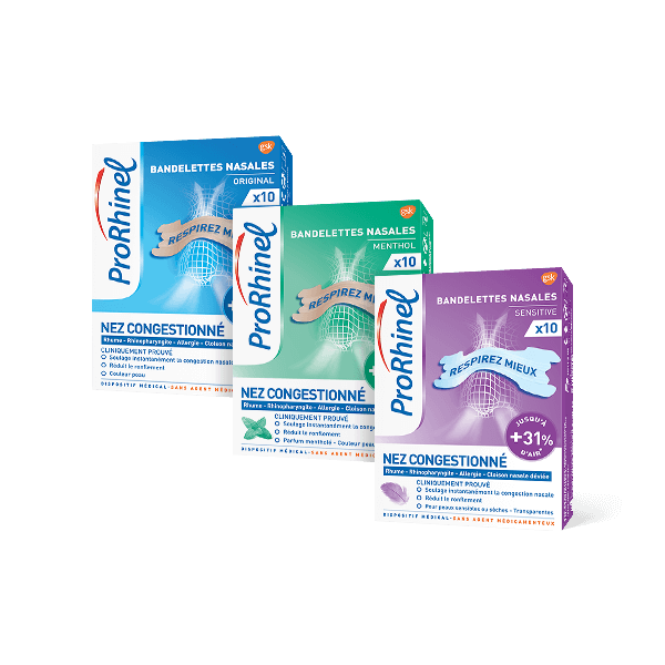 En savoir plus sur ProRhinel Bandelettes Nasales pour mieux respirer la nuit ProRhinel Bandelettes pour mieux respirer la nuit