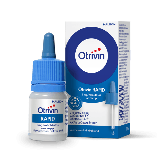 egy doboz Otrivin 1 mg/ml oldatos orrcsepp