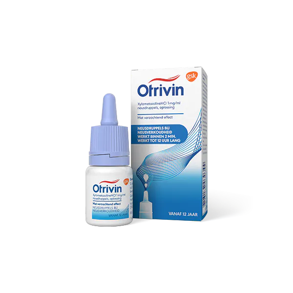 Otrivin Neusdruppels Met Verzachtend Effect Otrivin