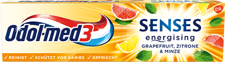 Odol-med3 Senes Grapefruit Zahnpasta. Odol-med3 Senes Grapefruit Zahnpasta.