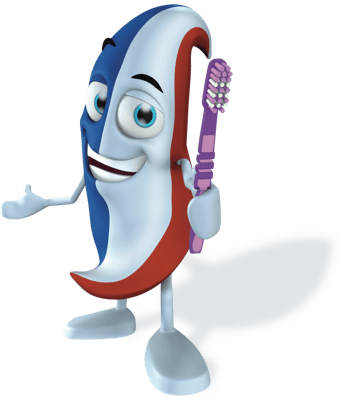 Billy showing a toothbrush. Billy showing a toothbrush.