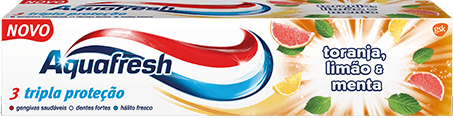 Aquafresh Senses Energising toothpaste yellow and orange packaging. Aquafresh Senses Energising toothpaste yellow and orange packaging.