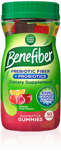 Benefiber Prebiotic Fiber + Probiotics Gummies