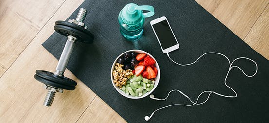 Proper diet and exercise helps keep the microbiome healthy Proper diet and exercise helps keep the microbiome healthy