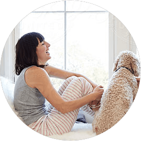 Woman with Dog Woman with Dog