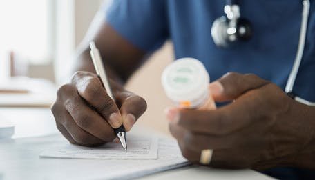 writing a prescription