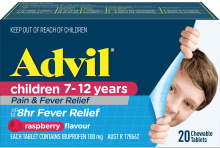 Advil Children's Chewables 7-12 years Advil Children's Chewables 7-12 years