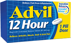 Advil 12 Hour package design Advil 12 Hour package design