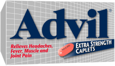Advil Extra Strength Caplets package design Advil Extra Strength Caplets package design