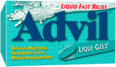Advil Liqui-Gels package design Advil Liqui-Gels package design