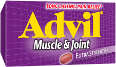 Advil Muscle & Joint package design Advil Muscle & Joint package design