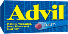 Advil Tablets package design Advil Tablets package design
