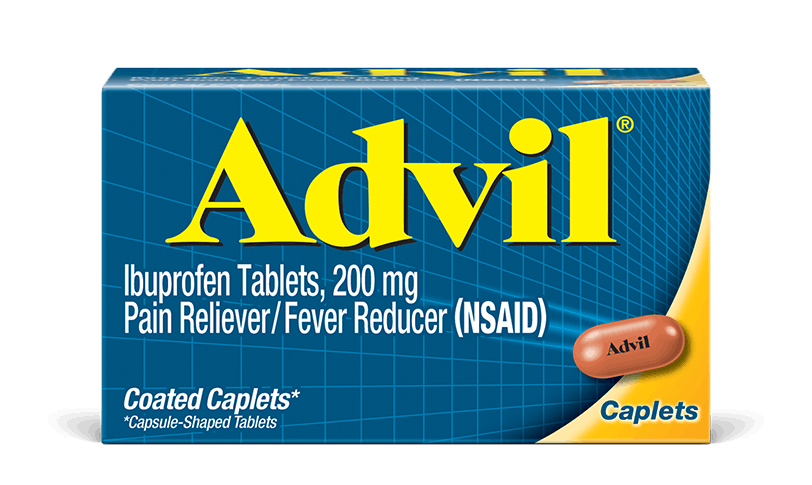 Advil Ibuprofeno Tabletas Para Alivio Del Dolor Advil