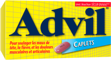 Caplets Advil package design Caplets Advil package design