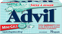 Advil mini-gelspackage design Advil mini-gelspackage design