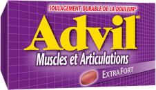 Advil Muscles et Articulations package design Advil Muscles et Articulations package design