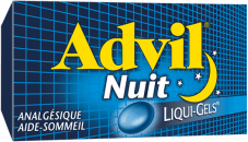 Advil Nuit package design Advil Nuit package design