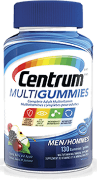 Centrum MultiGummies Men Pack Shot Centrum MultiGummies Men Pack Shot