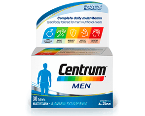 multivitamins for men centrum