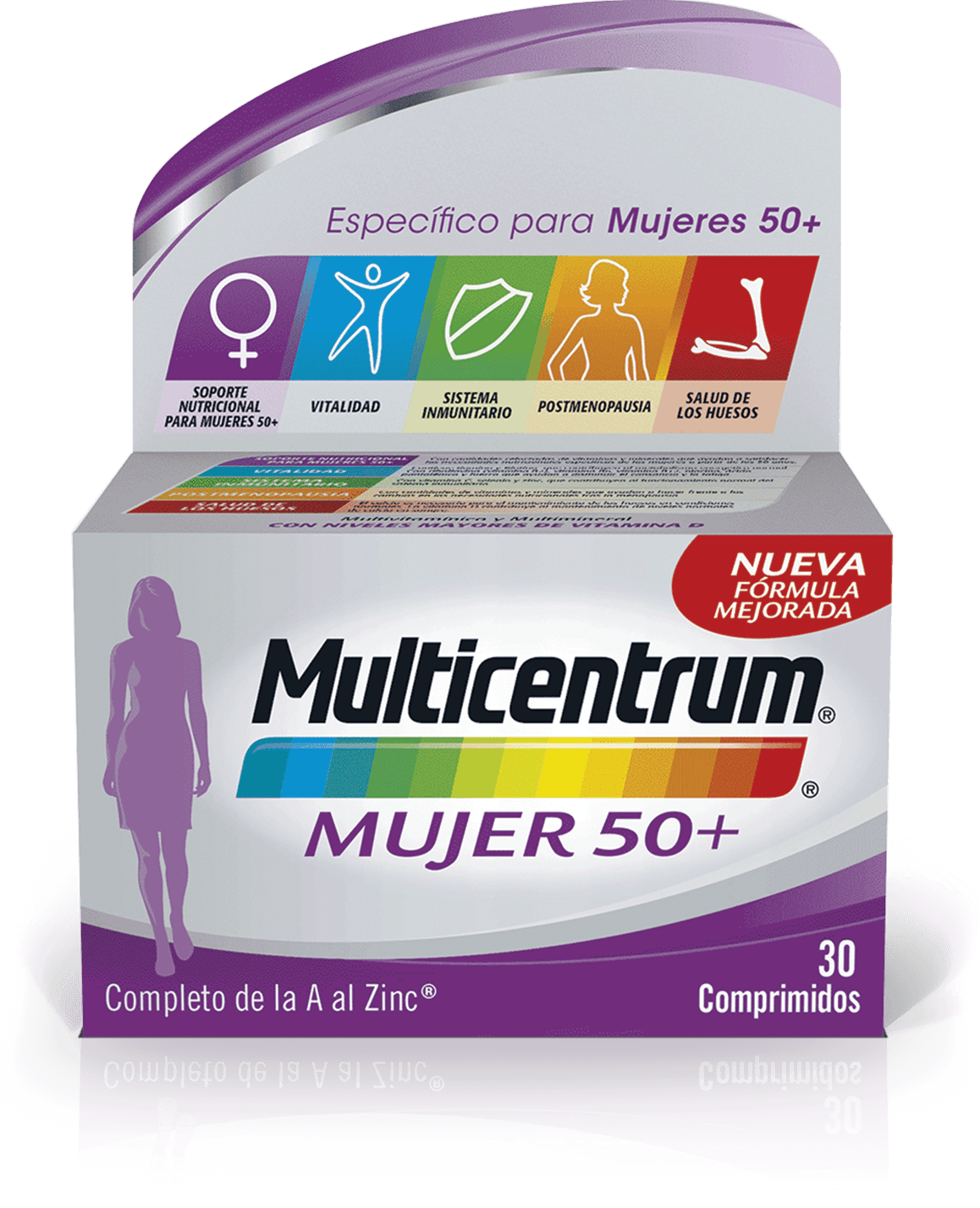 Imagen de producto de Multicentrum Mujer 50+ Imagen de producto de Multicentrum Mujer 50+