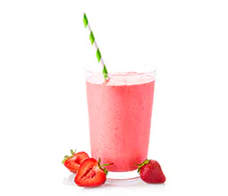 Strawberry Smoothie Surprise Recipe Made with Emergen-C