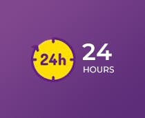 24 HOURS RELIEF 24 HOURS RELIEF