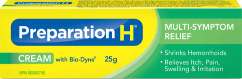 Preparation H Cream Packshot Preparation H Cream Packshot