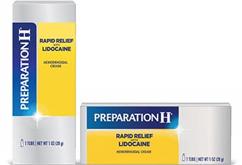 PREPARATION H Rapid Relief with Lidocaine Cream