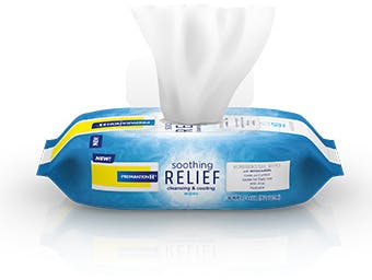 Preparation H Soothing Relief Cleansing and Cooling Wipes