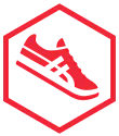 Sport shoe icon