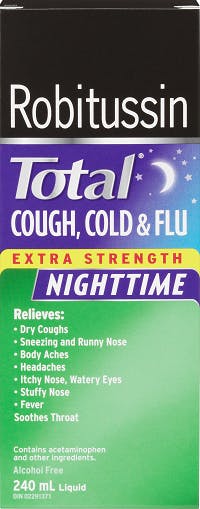 Robitussin Total Cough, Cold & Flu Extra Strength Nighttime Robitussin Total Cough, Cold & Flu Extra Strength Nighttime
