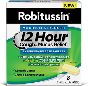 MAXIMUM STRENGTH 12 HOUR COUGH & MUCUS EXTENDED-RELEASE TABLETS MAXIMUM STRENGTH 12 HOUR COUGH & MUCUS EXTENDED-RELEASE TABLETS