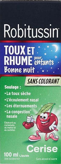 Robitussin Toux Et Pour Enfants Bonne Nuit Robitussin Toux Et Pour Enfants Bonne Nuit