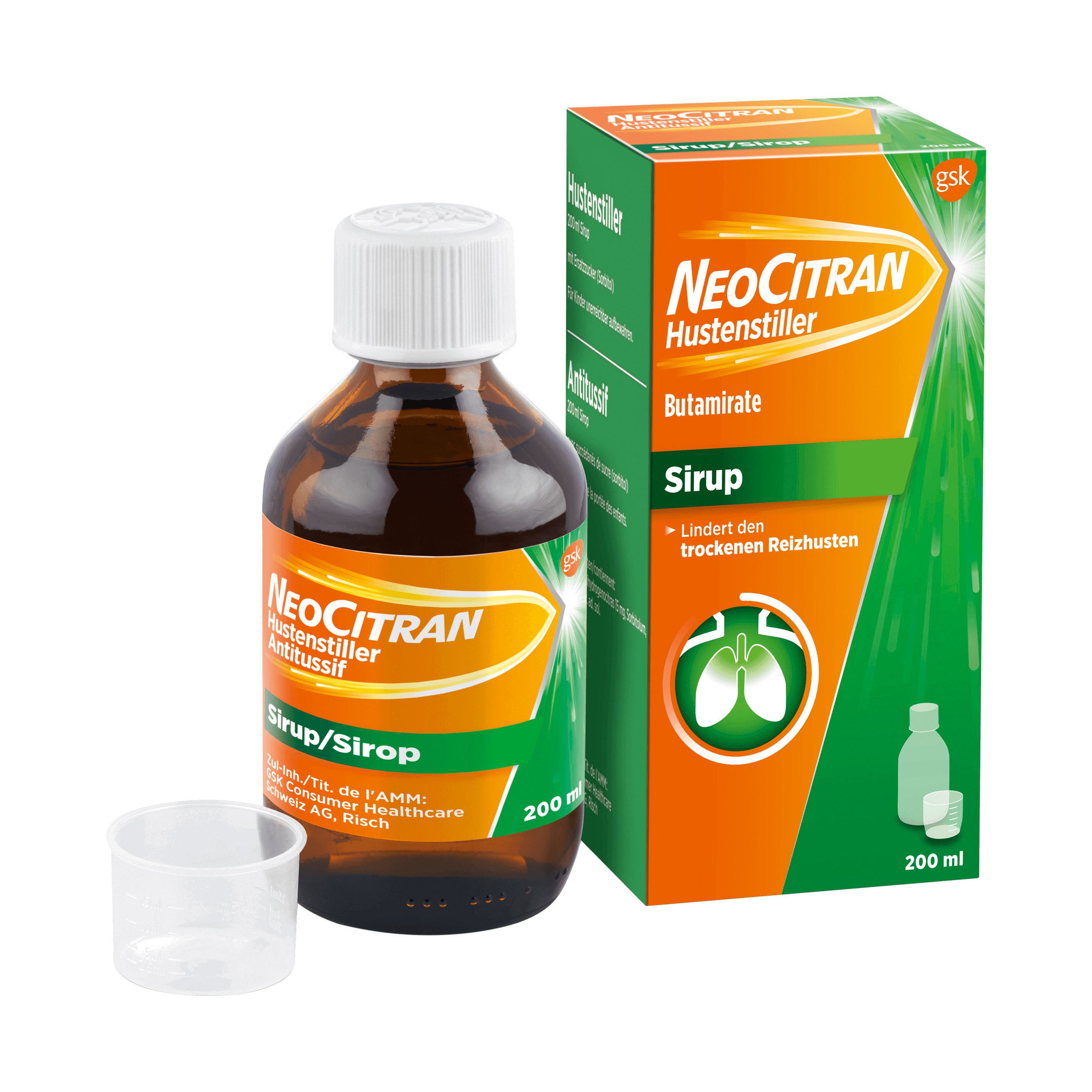 NeoCitran Hustenstiller Sirup NeoCitran Hustenstiller Sirup