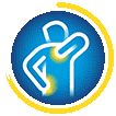 An icon of a person indicating body ache areas An icon of a person indicating body ache areas