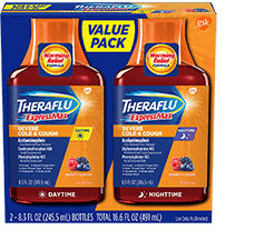 Theraflu® ExpressMax® Day/Night Value Pack Syrup Theraflu® ExpressMax® Day/Night Value Pack Syrup