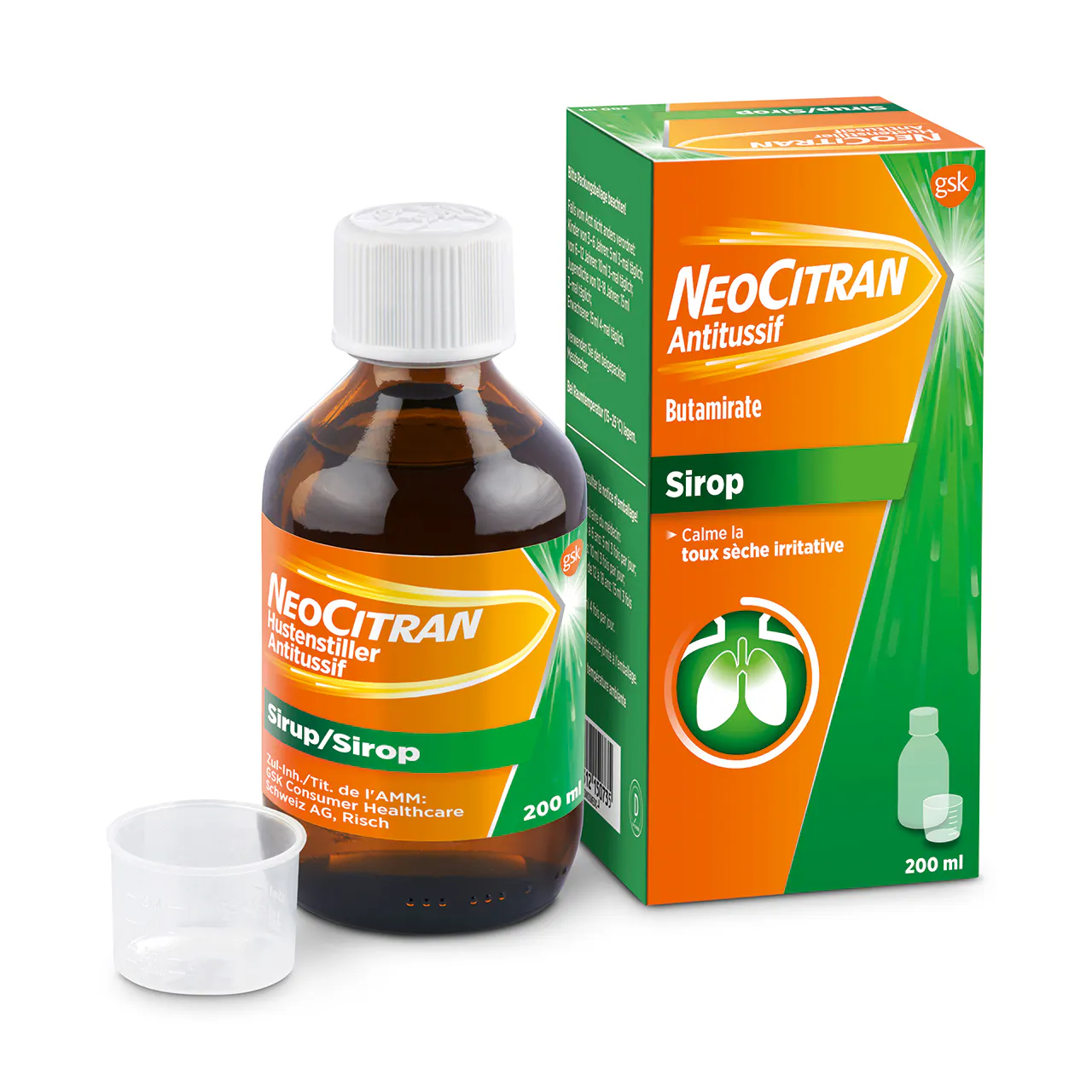 Sirop Antitussif Toux Grasse