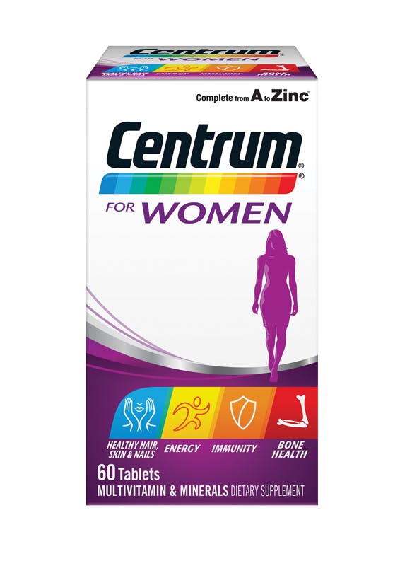 centrum multivitamin tablets for women