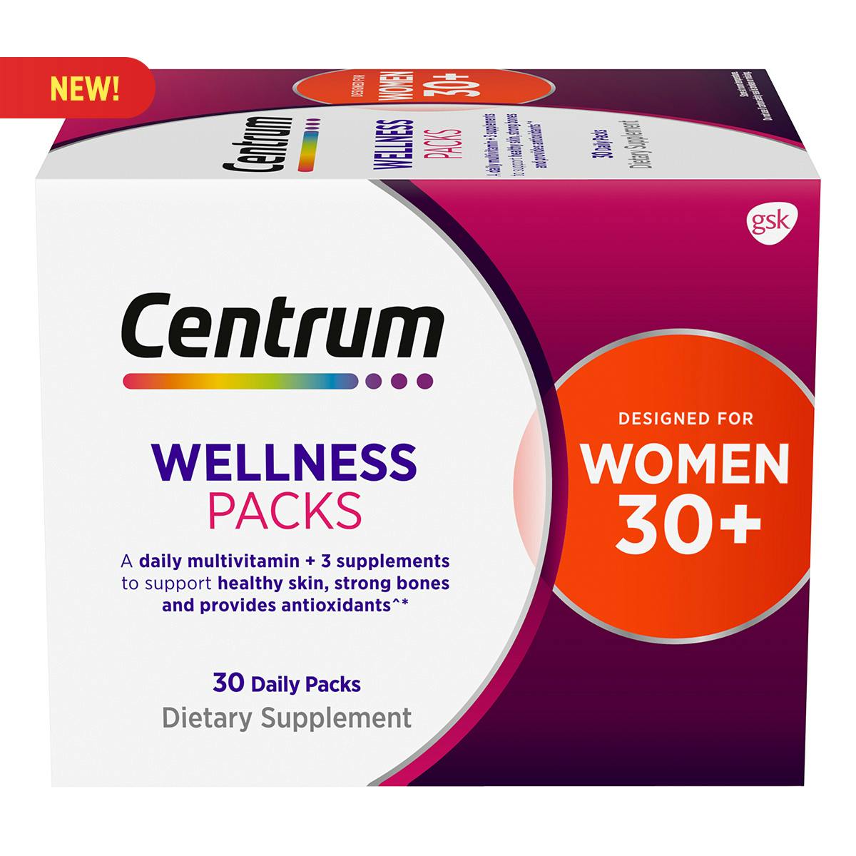 Women 40+ Daily Vitamin Packs Centrum
