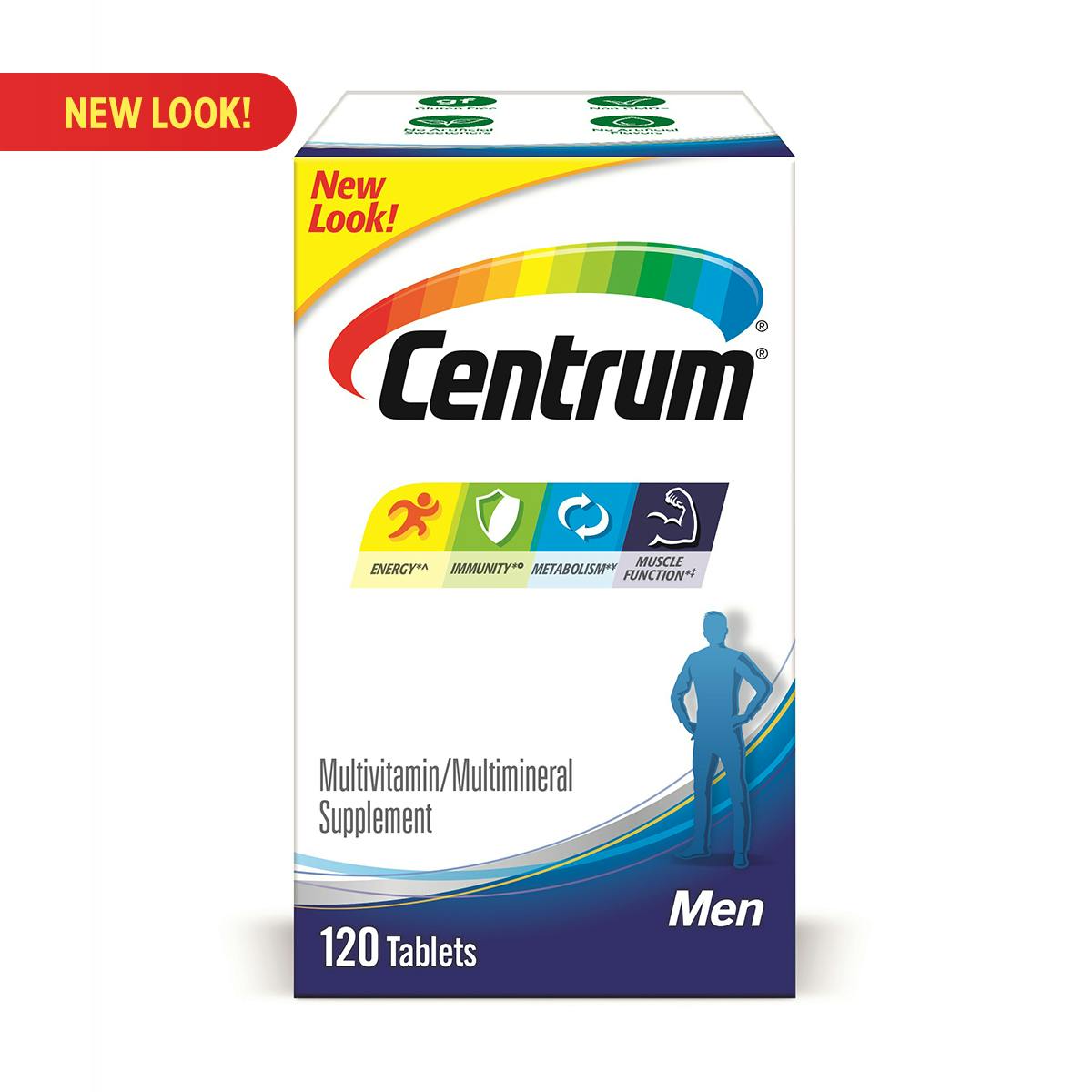 Box of Centrum Men multivitamins