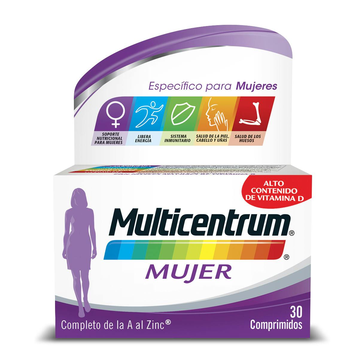 Multivitaminas Mujer - Multicentrum