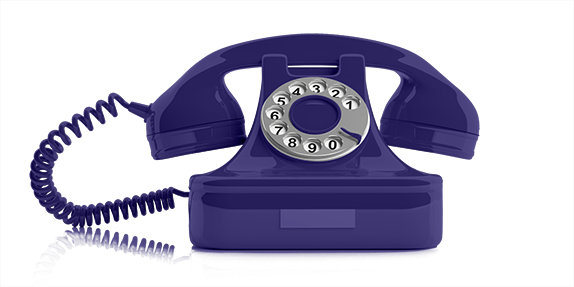 Purple rotary phone Purple rotary phone