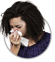 Mucus & Phlegm | Woman blowing her nose Mucus & Phlegm | Woman blowing her nose