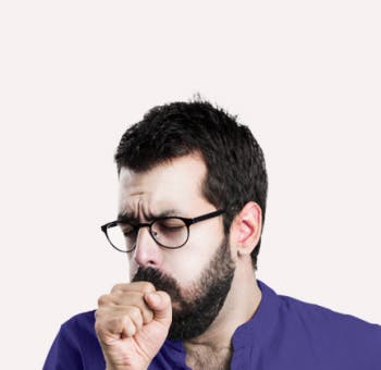 Toux | Homme qui tousse Toux | Homme qui tousse