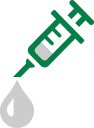 Dental injection icon